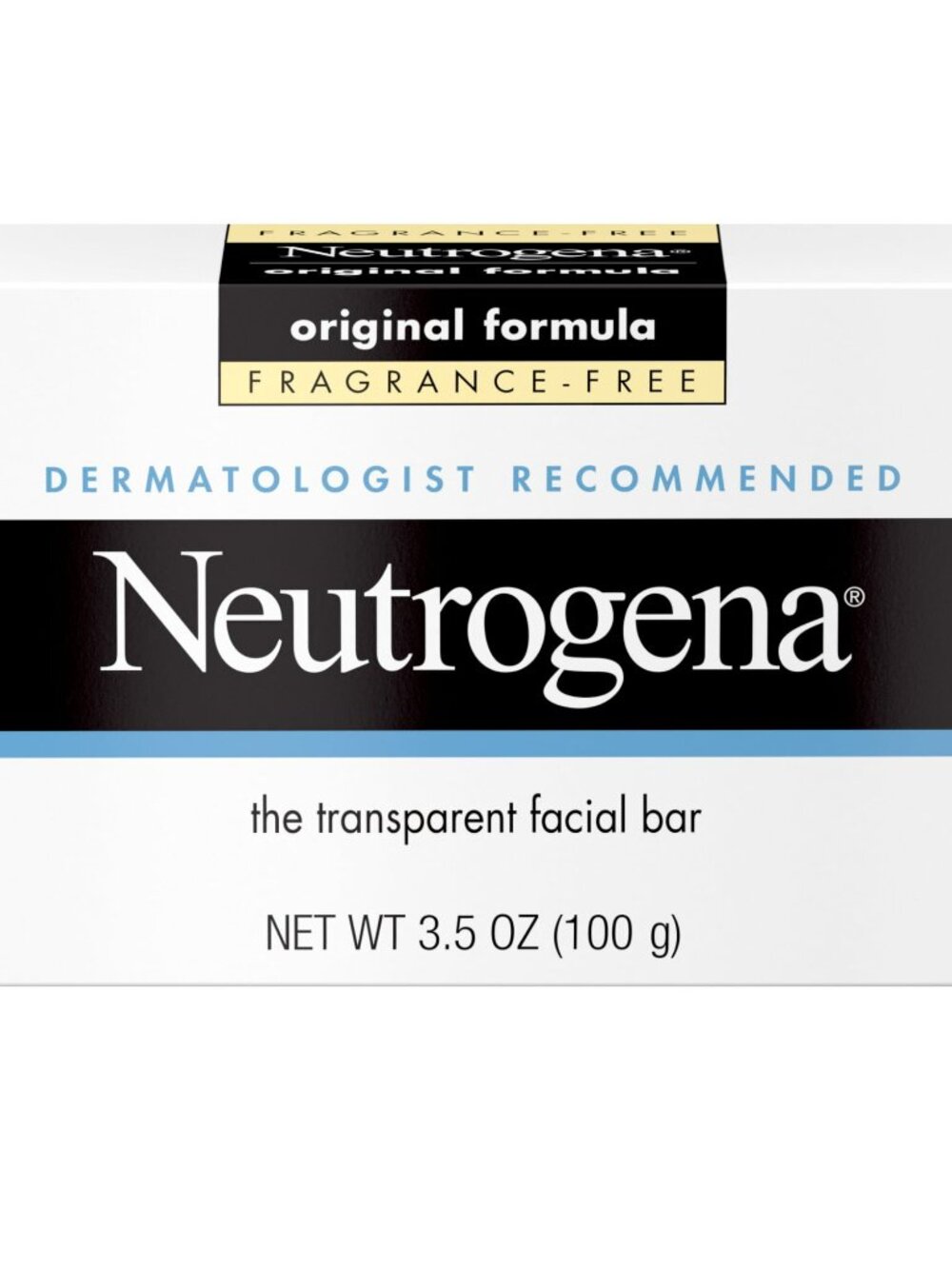 5Pack Neutrogena Original Gentle Facial Cleansing Bar